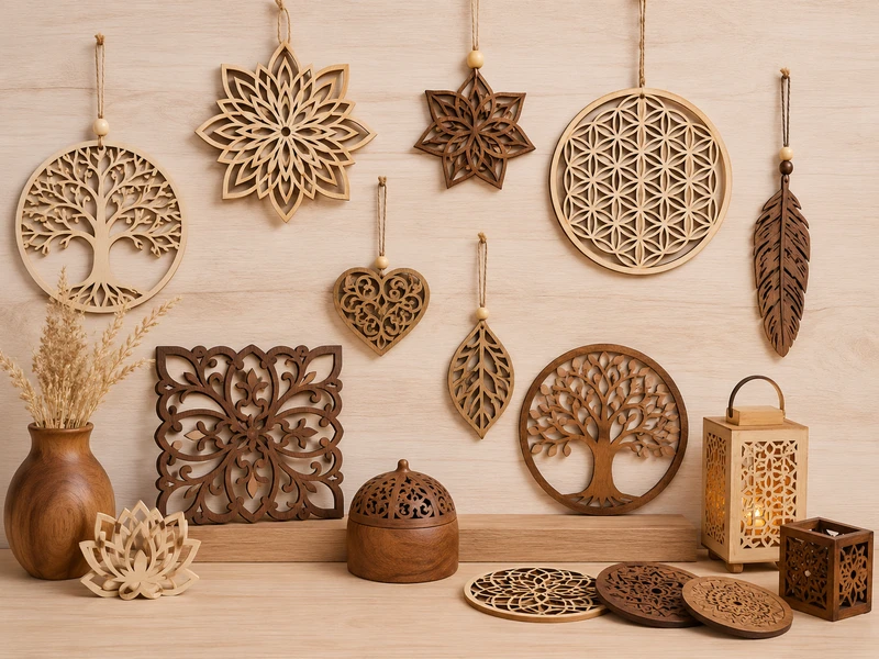 Wooden Ornaments